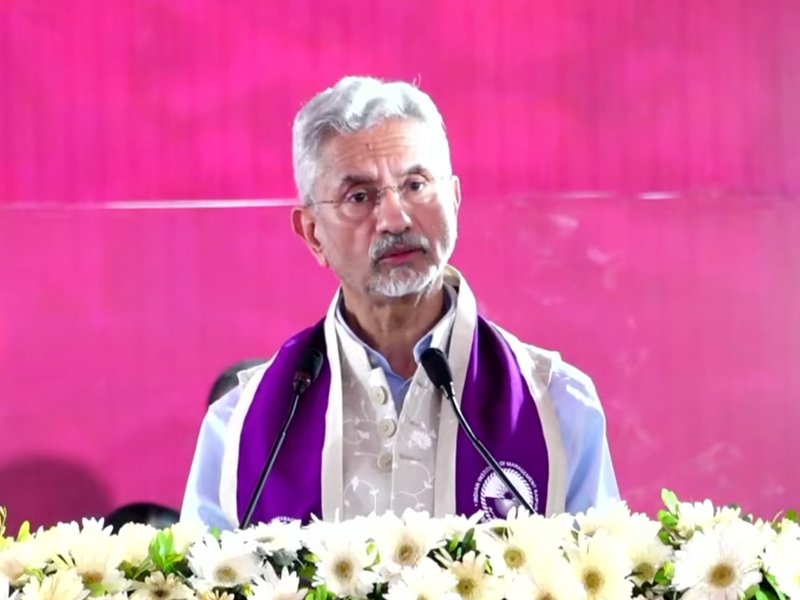 India came through global disruptions solidly: EAM Jaishankar