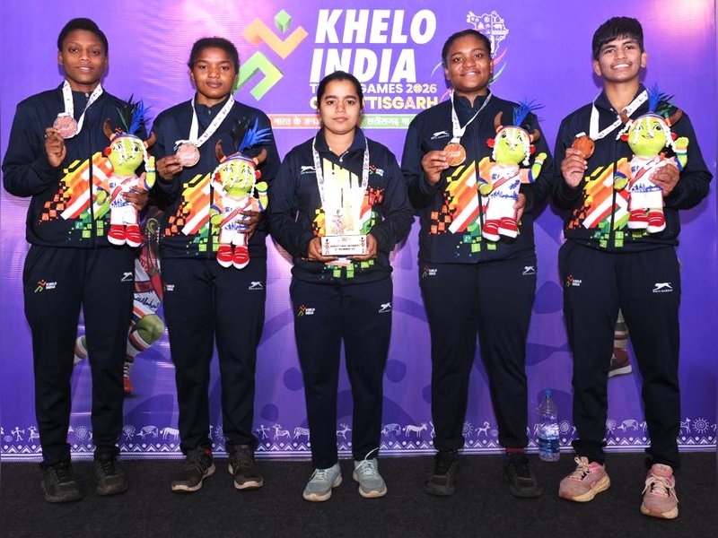 KITG 2026: Siddi wrestlers signal rise of a community powerhouse (Credit: SAI)