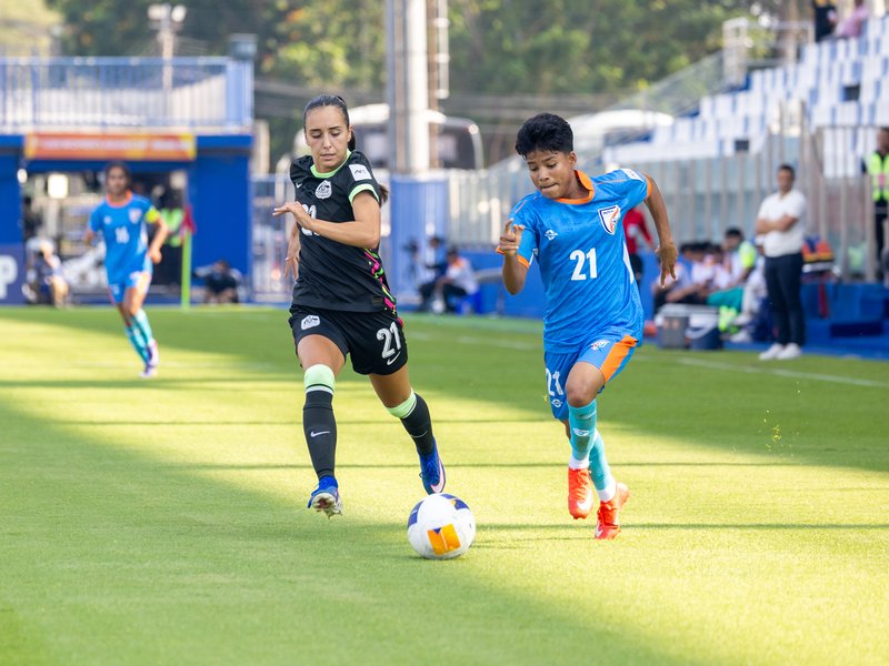 AFC U20 Women’s Asian Cup: India suffer 0-5 loss to Australia (Credit: AIFF)
