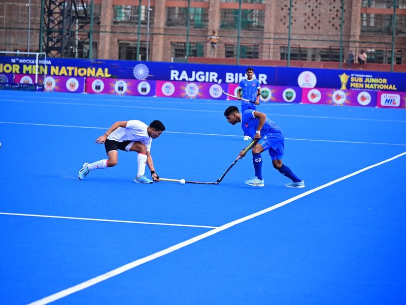 Sub Jr Men National C'ship: Punjab, Jharkhand, UP, MP, Bengal and AP win on Day 5 (Credit: Hockey India)