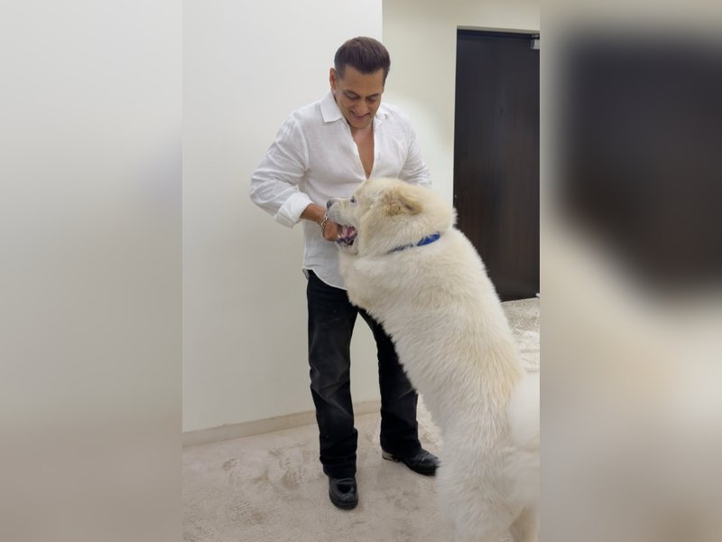 Salman Khan shares a glimpse of his midnight ‘sukh’