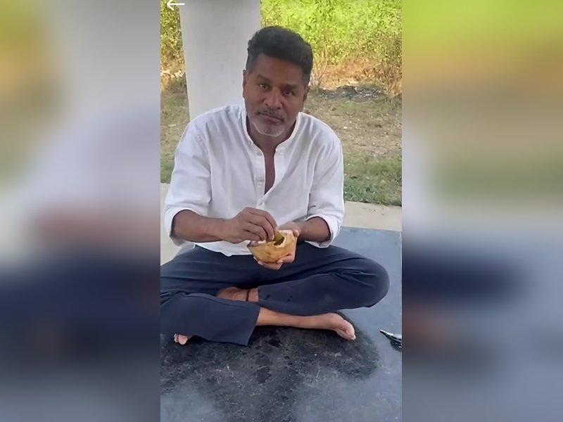 Prabhu Deva enjoys simple village life, sleeps on the floor outside house 