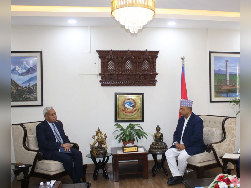 Indian envoy meets Nepalese Foreign Minister, discusses bilateral ties, cooperation