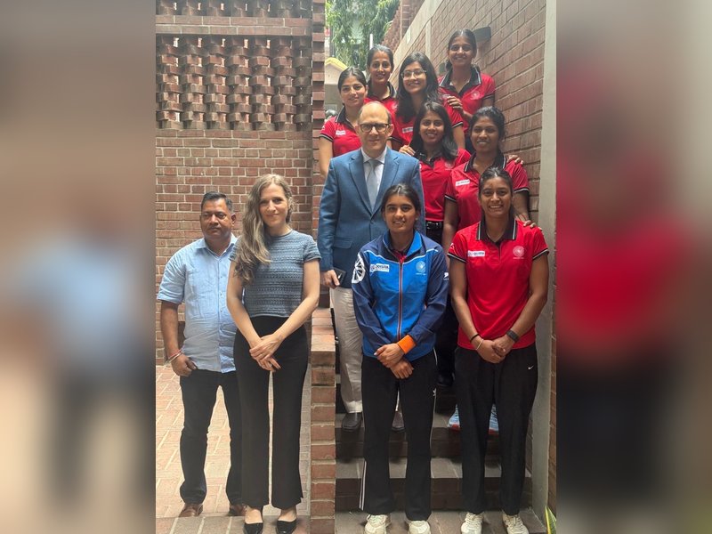 Indian women’s hockey team set for Argentina tour; envoy Caucino wishes squad a ‘fruitful trip’, Photo credit: @Mariano Caucino/X