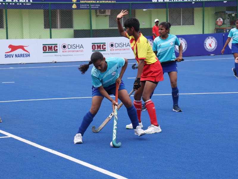  Chandigarh, Karnataka, Mizoram, Haryana, Odisha win on Day 6 in the 16th Hockey India Sub-junior Women's National Championship 2026  in Ranchi, Jharkhand, on Monday. Photo credit: Hockey India