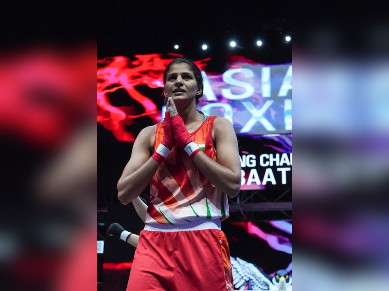 Minakshi, Jaismine shine as six women reach final of the Asian Boxing Championships 2026 in Ulaanbaatar, Mongolia on Tuesday. Photo credit: Asian Boxing