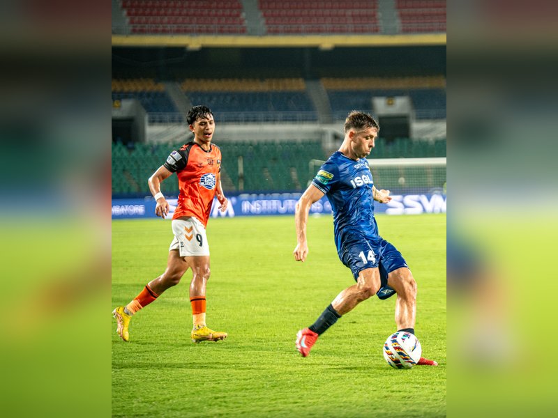 ISL 2025-26: Daniel Chima scores first of the season but Chennaiyin fall to narrow loss against Inter Kashi (Credit: Chennaiyin FC)