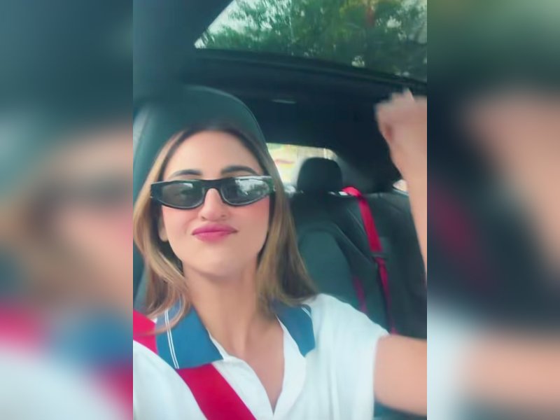 Nia Sharma, Krystle D'Souza reunite, indulge in a jamming session in the former's luxury car