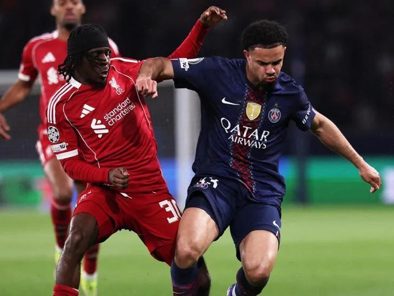 Champions League: PSG take 2-0 first-leg advantage over Liverpool in QF first-leg
