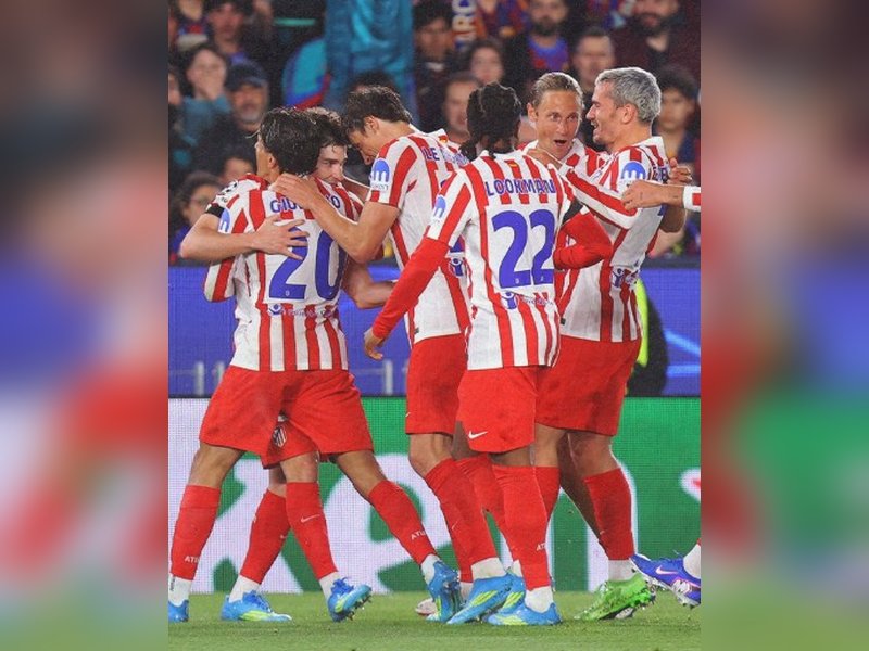 चैंपियंस लीग: क्वार्टर फाइनल के पहले लेग में एटलेटिको मैड्रिड ने बार्सिलोना को 2-0 से हराया 