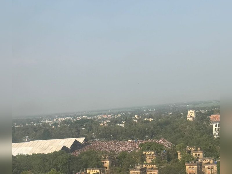 'It's BJP all the way in West Bengal!': PM Modi shares photo of massive gathering in Birbhum