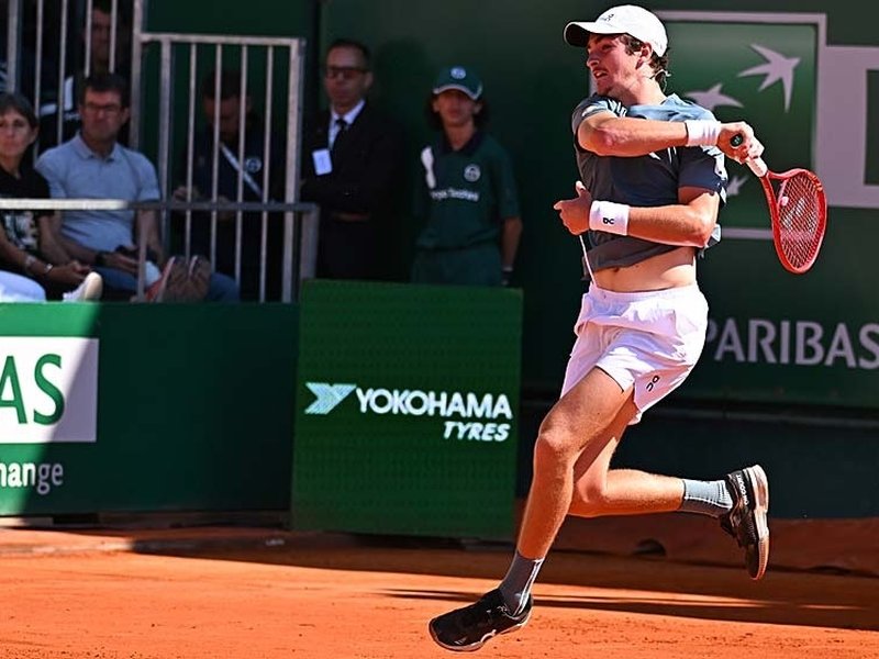 Joao Fonseca enters ATP Masters 1000 quarterfinals for the first time at the Monte-Carlo Masters on Thursday. Photo credit: Monte Carlo Masters