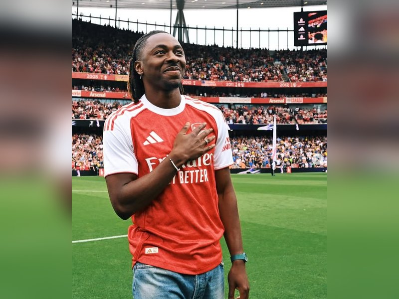 Arsenal's Player of the Month Eze returns to training ahead of Bournemouth clash