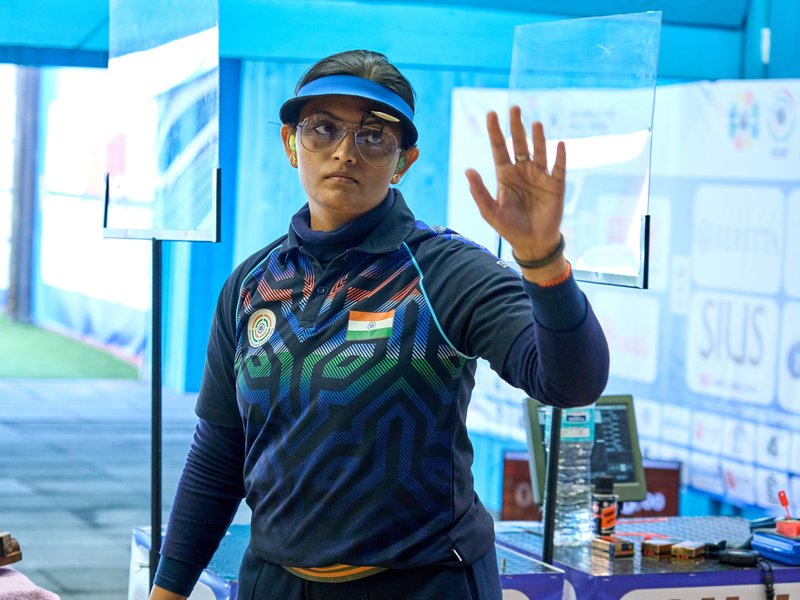 Divya's fourth, Gajanan's fifth place finish are highlights of India's day International Shooting Sport Federation (ISSF) World Cup Rifle/Pistol in Granada, Spain, on Thursday. Photo credit: NRAI