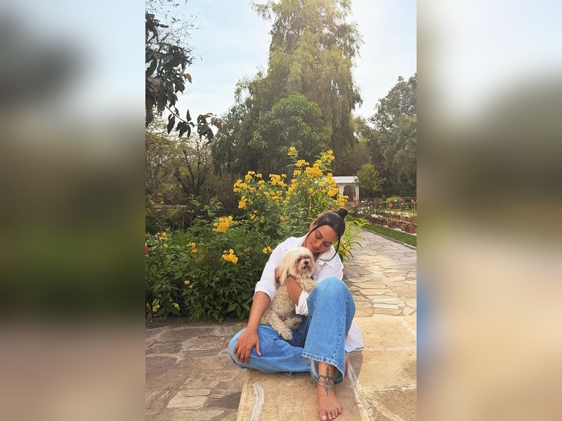 Sonakshi Sinha soaks in calm and greenery, calls it ‘Nature-o-pathy’
