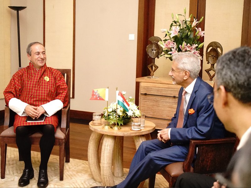 EAM Jaishankar meets counterparts from Bhutan and Nepal in Mauritius