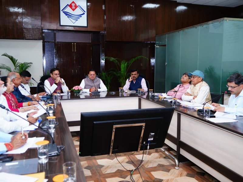 Uttarakhand CM Dhami seeks direct flights to Varanasi, Prayagraj, Ayodhya​ (Photo: @pushkardhami/X)