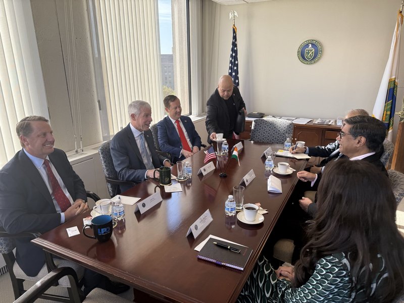 US, India discuss energy cooperation after passing of SHANTI Bill (Photo: @USAmbIndia/X)