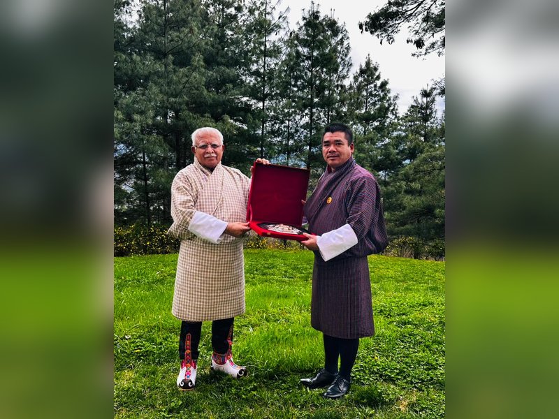 Manohar Lal visits Bhutan’s heritage sites, discusses infra cooperation