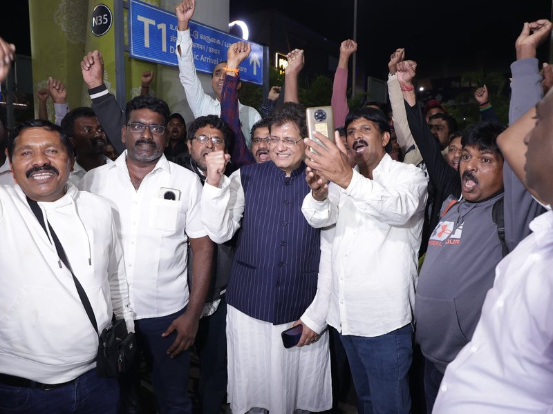 ‘From uncertain waters to safe shores’: Gujarat Dy CM hails evacuation of fishermen from Iran​ (Photo: @sanghaviharsh/X)