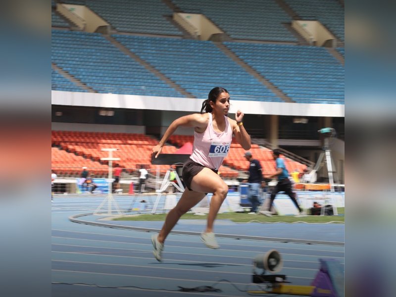 Top stars rule with dominant performance in Delhi-leg of Indian Athletics Series at the iconic Jawaharlal Nehru Stadium in New Delhi on Saturday. Photo credit: AFI