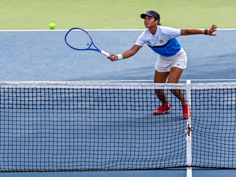 Asian Games: Ankita-Rutuja knocked out in women’s doubles; rain pushes Nagal’s singles match