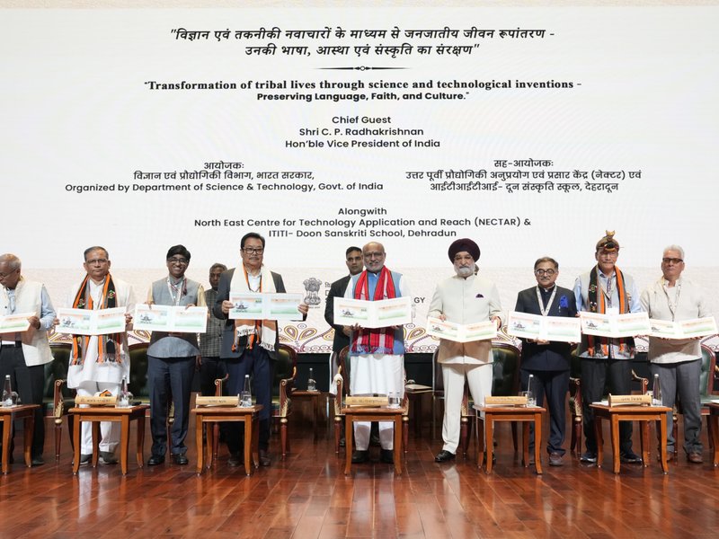 Science and tradition must go hand in hand for tribal empowerment: VP Radhakrishnan