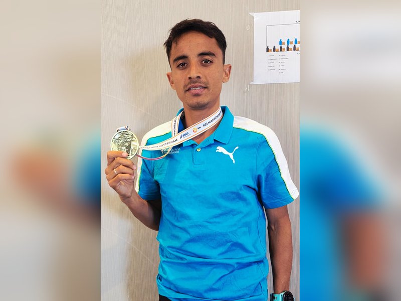On his marathon debut, Sawan Barwal shatters longest-standing national  record in Indian athletics (Credit: AFI)