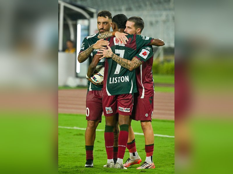 ISL 2025-26: Cummings free-kick seals late win for Mohun Bagan against Punjab FC (Credit: AIFF)