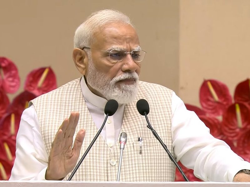 नारी शक्ति वंदन सम्मेलन में पीएम मोदी बोले, महिला नेतृत्व से सिस्टम बनता है संवेदनशील