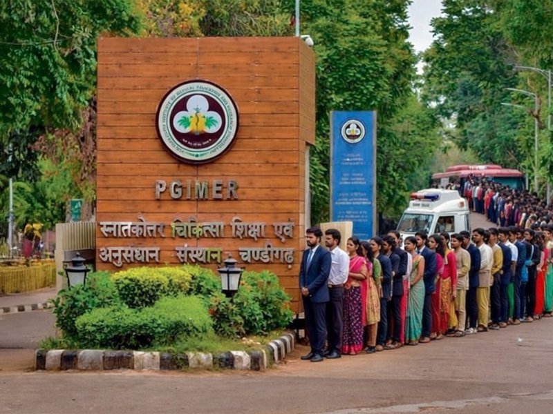 पीजीआईएमईआर में सीनियर रिसर्च फेलो समेत तीन पदों पर भर्ती, तय तारीख को होगा इंटरव्यू