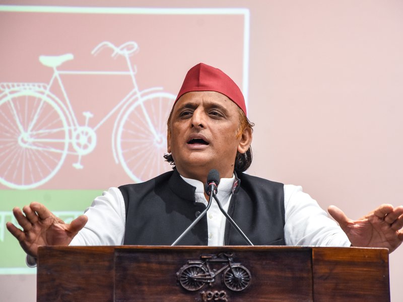 Akhilesh Yadav blames BJP's 'one-sided policies' for violent Noida protest