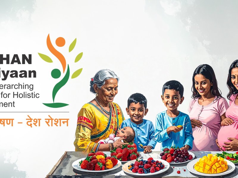 पोषण अभियान: 14 लाख आंगनवाड़ी केंद्रों और 9 करोड़ लाभार्थियों की संभव हुई डिजिटल निगरानी 