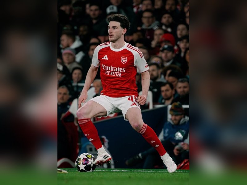 'We have to wait until tomorrow': Arsenal boss Arteta leaves Rice’s Champions League status uncertain (Credit: Declan Rice/Instagram)