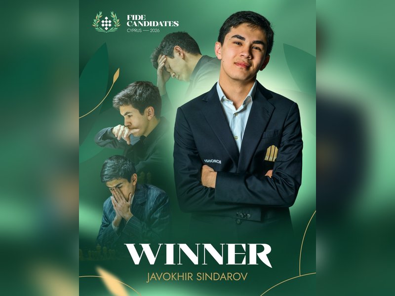 Sindarov wins 2026 Candidates with round to spare, to challenge Gukesh