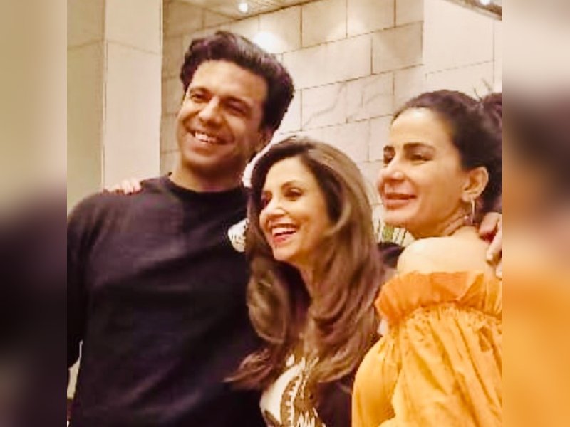 Lillete Dubey enjoys ‘gup shup’, celebrating ‘Zen hero’ Rajeev Siddhartha in Delhi trip 