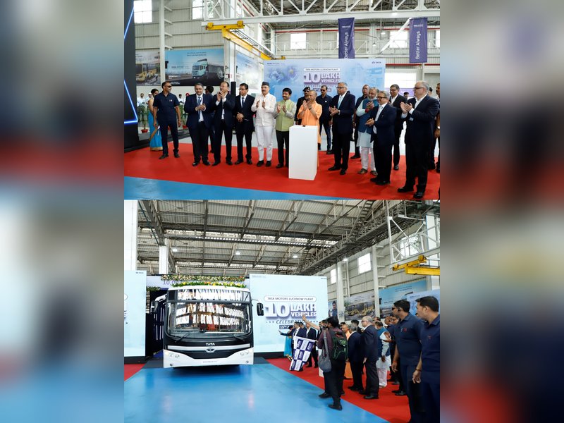 Tata Motors hits 10 lakh CV milestone at Lucknow plant