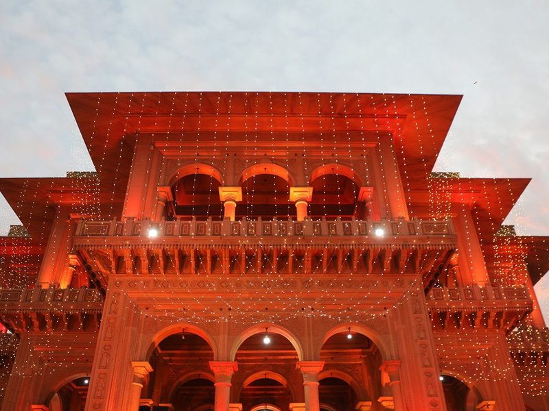 अक्षय तृतीया विशेष: 9 दशक में तैयार देवी गंगा का यह भव्य मंदिर, दक्षिण भारतीय, राजपूत और मुगल शैलियों का दिखता है संगम