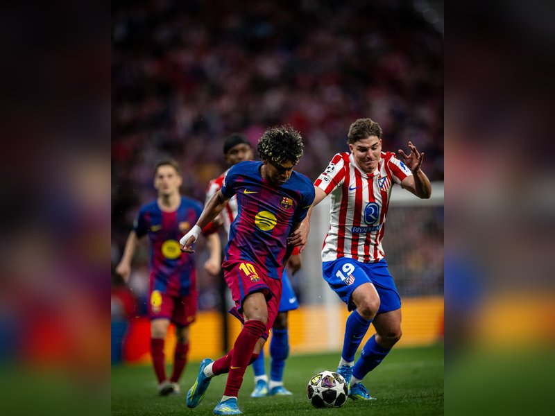 'Refereeing was a disgrace': Laporta slams officials after Barcelona Champions League exit (Credit: X/Barcelona FC)