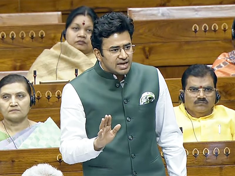 BJP MP Tejasvi Surya calls opposition to delimitation 'vacuous'; urges to increase Lok Sabha sittings 