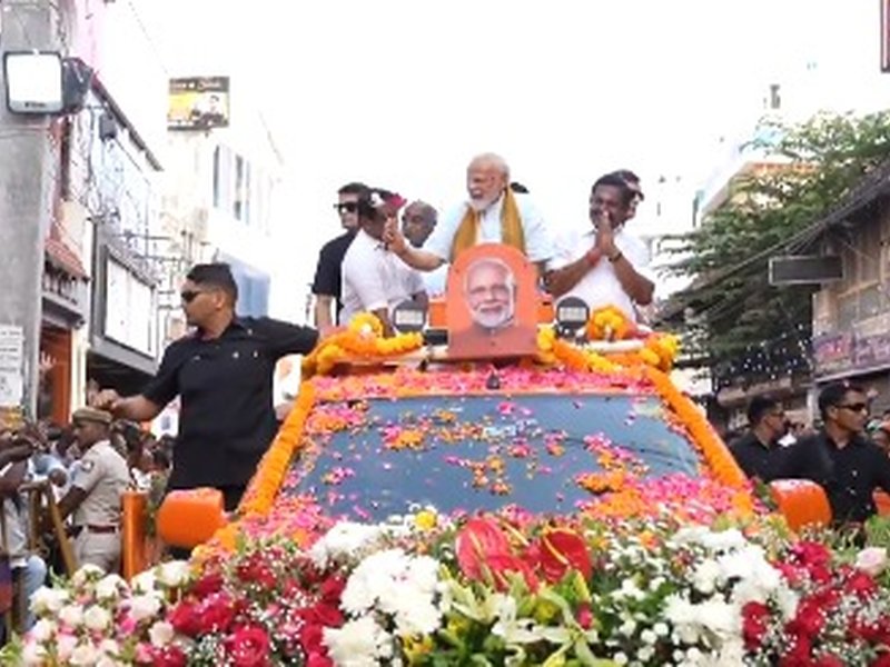 PM Modi shares highlights from Nagercoil roadshow, says DMK headed for defeat