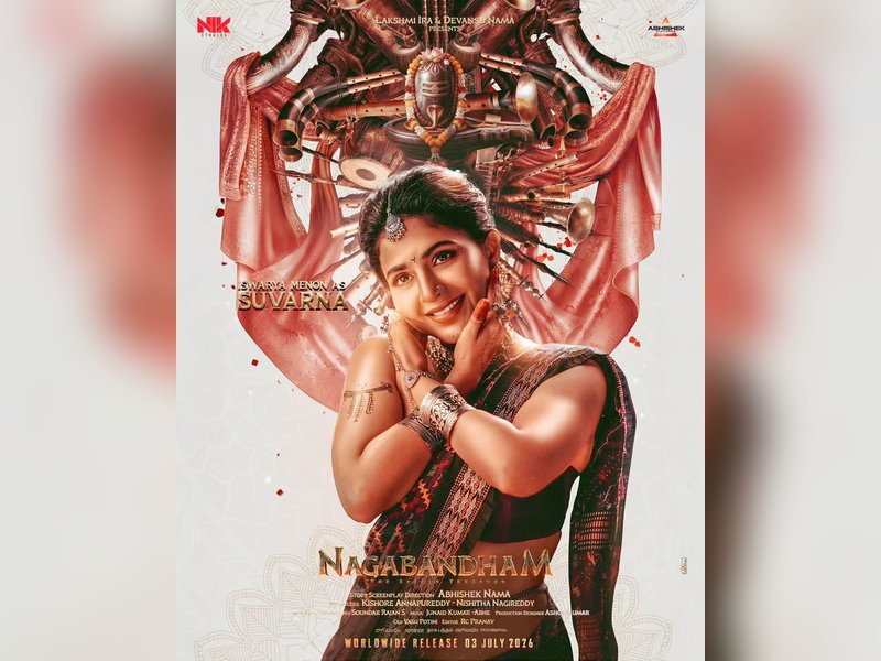 Iswarya Menon's character in Virat Karrna's pan Indian film 'Nagabandham' revealed! (Photo Credit: Nikstudio/Instagram)