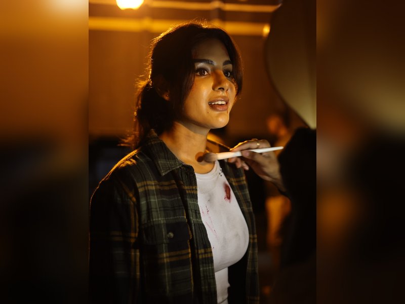 Samyuktha pens note of gratitude to 'The Black Gold' team; says 'My heart is full' (Photo Credit: Samyuktha/Instagram)