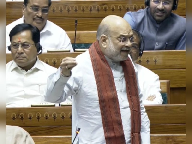 Amit Shah vs Akhilesh Yadav in LS: SP questions timing of women’s quota, govt hits back