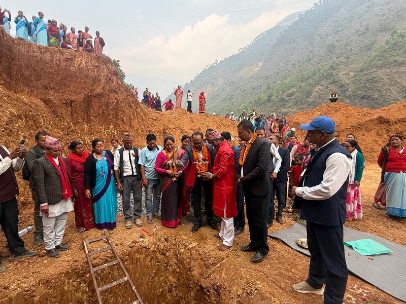 Nepal: Construction of health post begins with Indian assistance