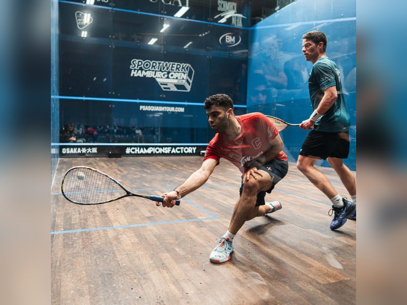 Chotrani in Hamburg squash quarters; Abhay, Ramit, Joshna bow out