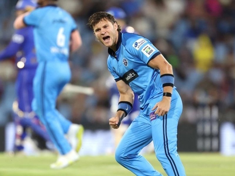 How Gideon Peters went from playing rugby to training with Delhi Capitals in Indian Premier League (IPL) 2026/ Photo credit: SA20