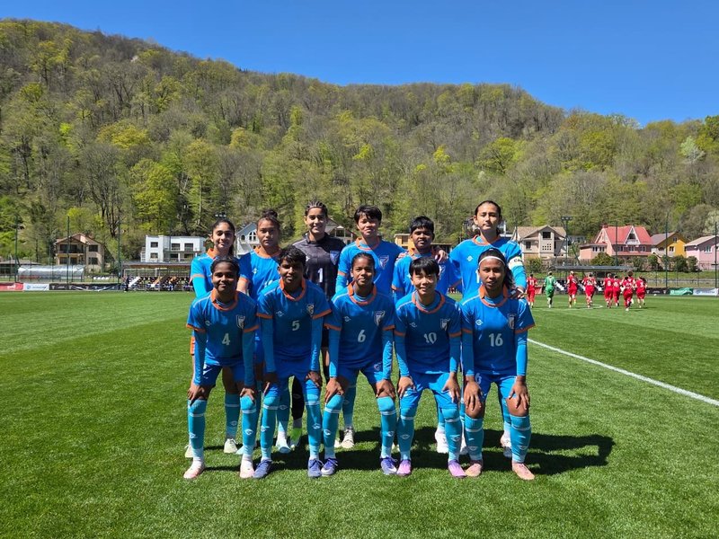 Russia defeat India U17 women in third and final friendly in Sochi, Russia, on Friday. Photo credit: AIFF