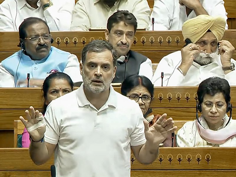 This is not women’s quota bill but attempt to change India’s electoral map: Rahul in LS