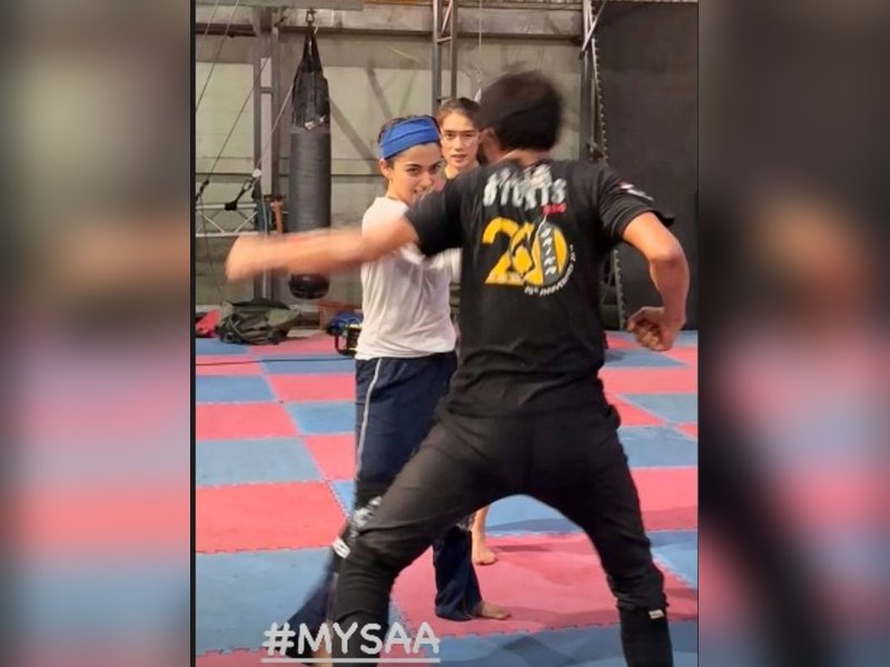 'Mysaa' director calls Rashmika Mandanna's character as the weapon in "a war written in scars!" (Photo Credit: Rawindra Pulle/Instagram)